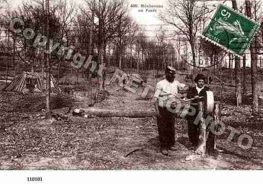 Ville de MONTGERON, carte postale ancienne