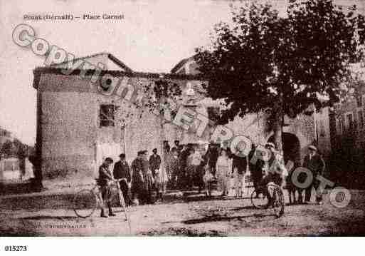 Ville de PINET, carte postale ancienne