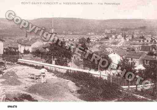 Ville de PONTSAINTVINCENT, carte postale ancienne