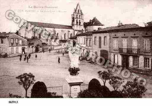 Ville de PORTETSURGARONNE, carte postale ancienne