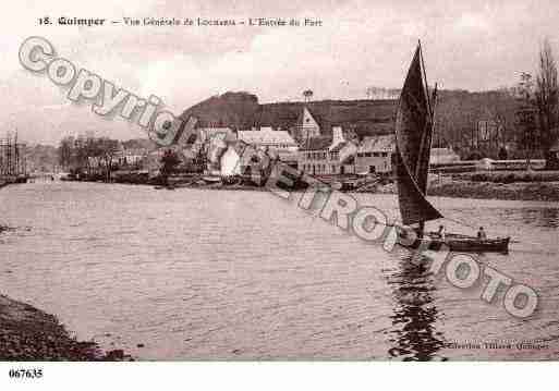 Ville de QUIMPER, carte postale ancienne