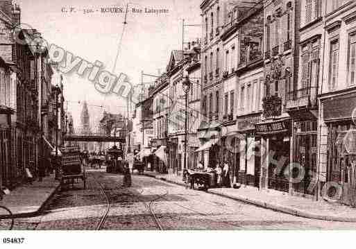 Ville de ROUEN, carte postale ancienne