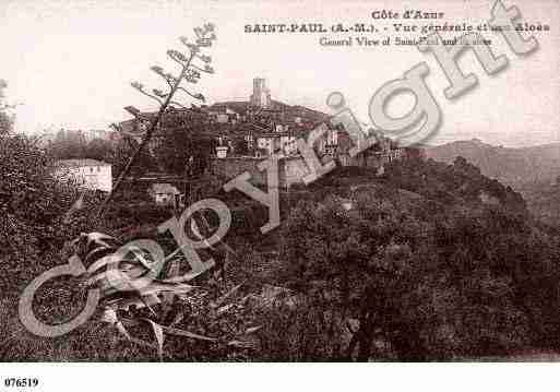 Ville de SAINTPAUL, carte postale ancienne