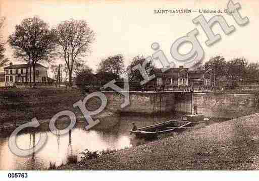 Ville de SAINTSAVINIEN, carte postale ancienne