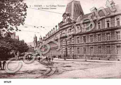 Ville de SEDAN, carte postale ancienne