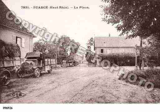 Ville de SUARCE, carte postale ancienne