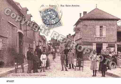 Ville de SUIPPES, carte postale ancienne