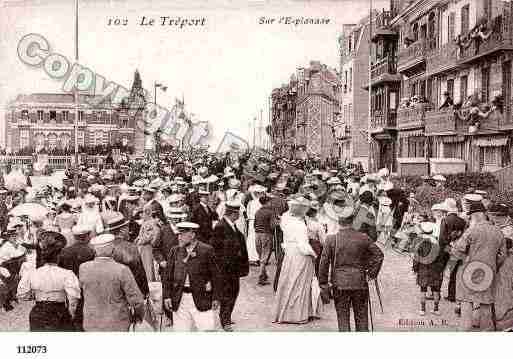 Ville de TREPORT(LE), carte postale ancienne