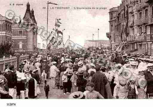 Ville de TREPORT(LE), carte postale ancienne