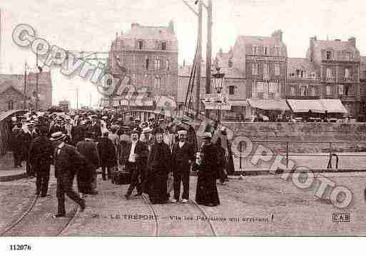 Ville de TREPORT(LE), carte postale ancienne