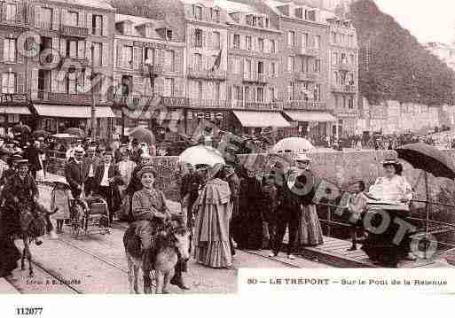 Ville de TREPORT(LE), carte postale ancienne