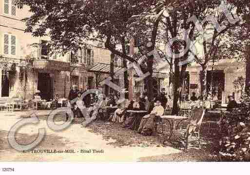 Ville de TROUVILLESURMER, carte postale ancienne