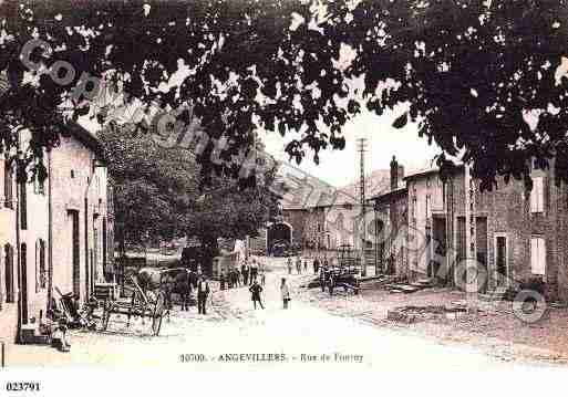 Ville de ANGEVILLERS, carte postale ancienne