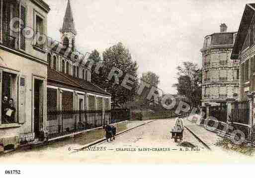 Ville de ASNIERESSURSEINE, carte postale ancienne