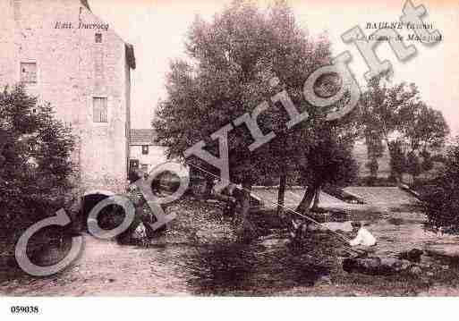 Ville de BAULNEENBRIE, carte postale ancienne