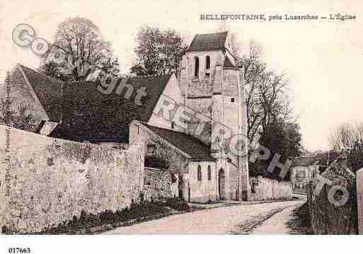 Ville de BELLEFONTAINE, carte postale ancienne