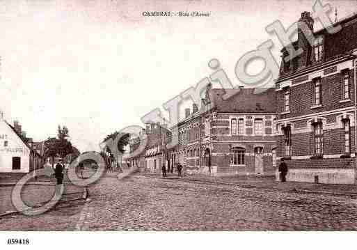 Ville de CAMBRAI, carte postale ancienne