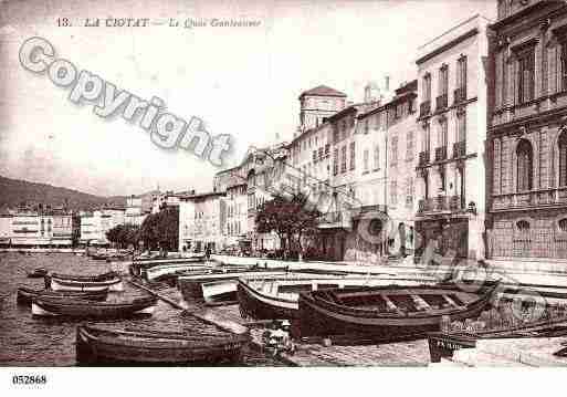 Ville de CIOTAT(LA), carte postale ancienne