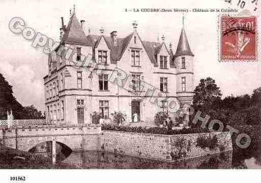 Ville de COUDRE(LA), carte postale ancienne