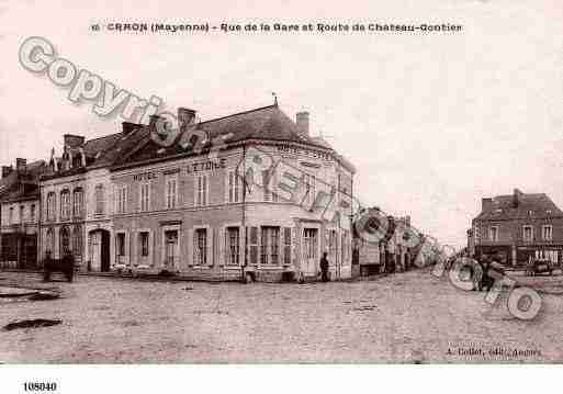 Ville de CRAON, carte postale ancienne