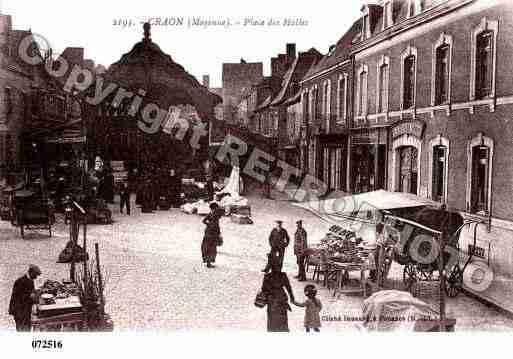 Ville de CRAON, carte postale ancienne