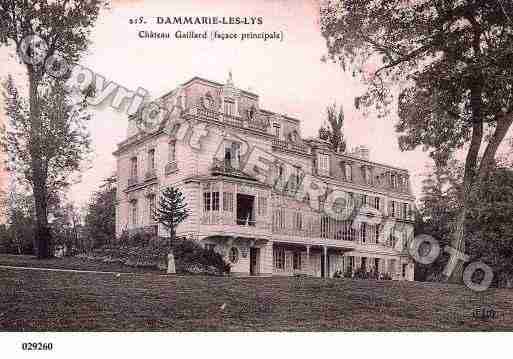 Ville de DAMMARIELESLYS, carte postale ancienne