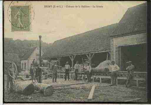 Ville de DIGNY, carte postale ancienne