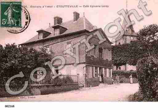 Ville de ETOUTTEVILLE, carte postale ancienne