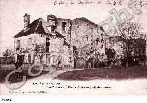 Ville de FERTEMILON(LA), carte postale ancienne