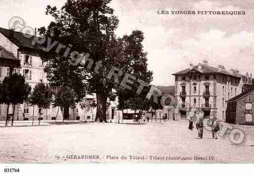 Ville de GERARDMER, carte postale ancienne