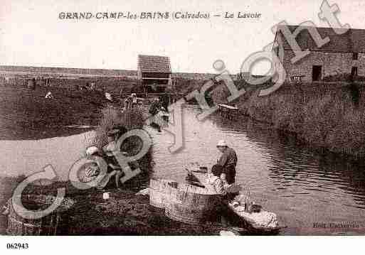 Ville de GRANDCAMPMAISY, carte postale ancienne