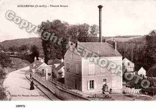 Ville de GUILLERVAL, carte postale ancienne