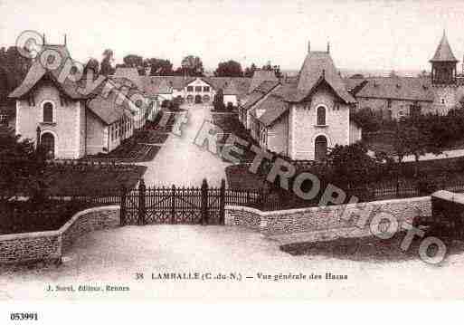 Ville de LAMBALLE, carte postale ancienne