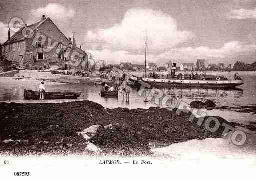 Ville de LARMORPLAGE, carte postale ancienne