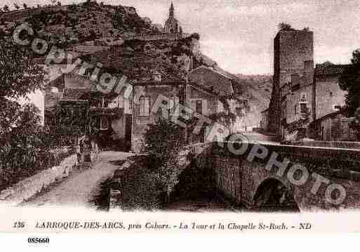 Ville de LAROQUEDESARCS, carte postale ancienne