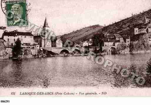 Ville de LAROQUEDESARCS, carte postale ancienne