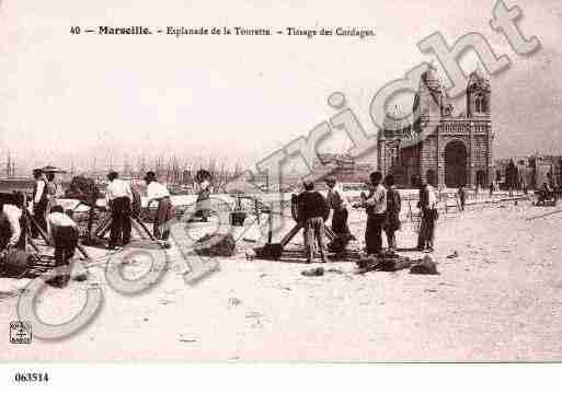 Ville de MARSEILLE, carte postale ancienne