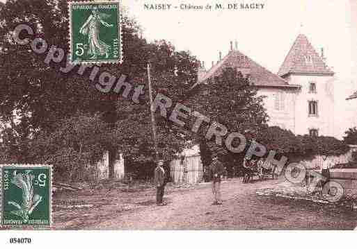 Ville de NAISEYLESGRANGES, carte postale ancienne