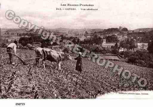 Ville de ORTHEZ, carte postale ancienne