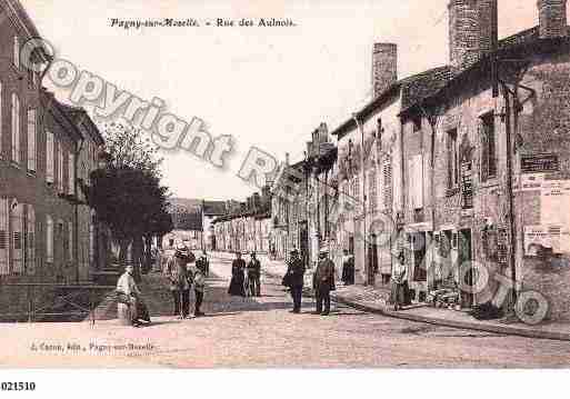 Ville de PAGNYSURMOSELLE, carte postale ancienne