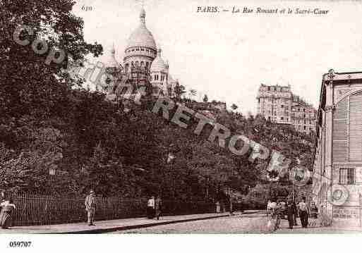 Ville de PARIS18, carte postale ancienne