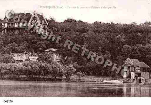 Ville de PORTEJOIE, carte postale ancienne