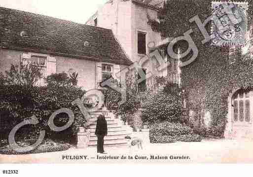 Ville de PULIGNYMONTRACHET, carte postale ancienne