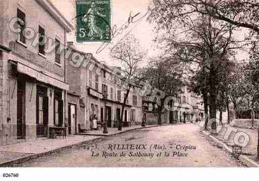 Ville de RILLIEUXLAPAPE, carte postale ancienne