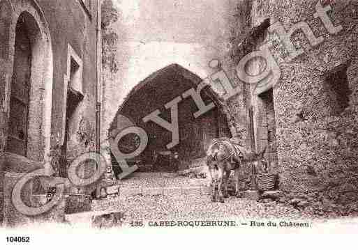 Ville de ROQUEBRUNECAPMARTIN, carte postale ancienne