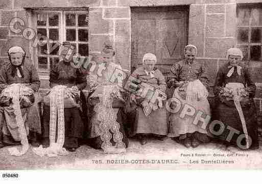 Ville de ROZIERCOTESD'AUREC, carte postale ancienne