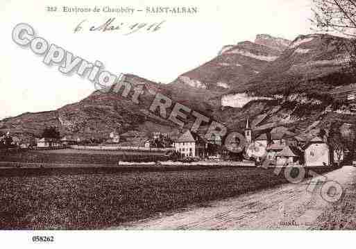 Ville de SAINTALBANLEYSSE, carte postale ancienne