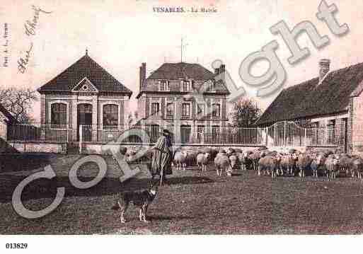 Ville de VENABLES, carte postale ancienne