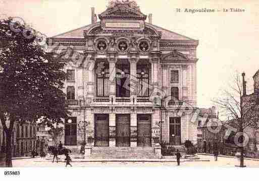 Ville de ANGOULEME, carte postale ancienne