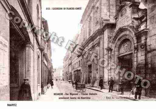 Ville de BESANCON, carte postale ancienne